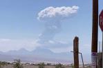 Volcán Láscar al norte de Chile registra pulso eruptivo Volcán Láscar al norte de Chile registra pulso eruptivo