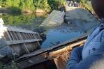 Colapsa puente en San Pedro de Macorís mientras cruzaba una patana Colapsa puente en San Pedro de Macorís mientras cruzaba una patana