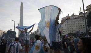 Las calles de Argentina se vuelven una fiesta luego de triunfo en Mundial