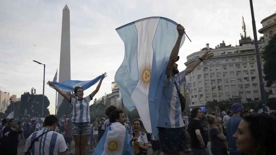 Las calles de Argentina se vuelven una fiesta luego de triunfo en Mundial