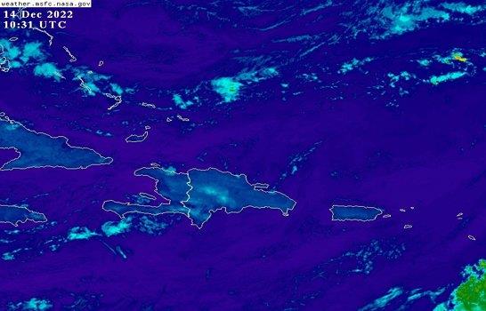 Escasas lluvias y temperaturas agradables este miércoles