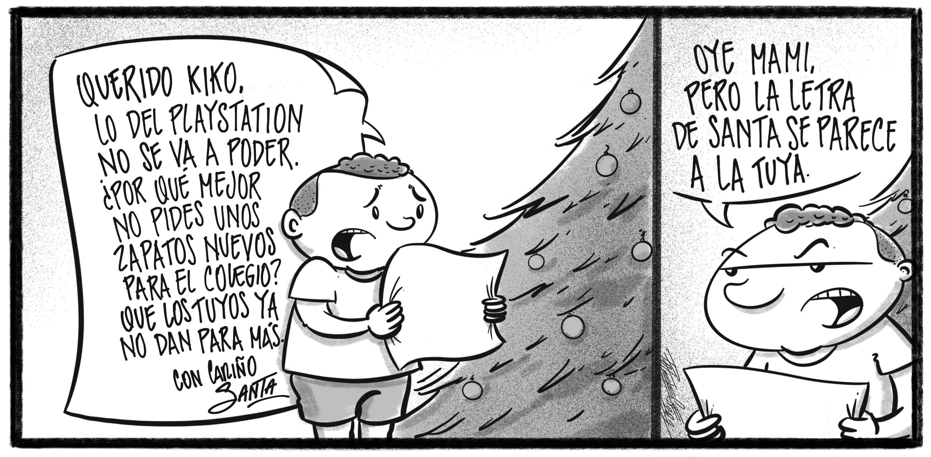 Caricatura de Noticiero Poteleche 14 diciembre 2022