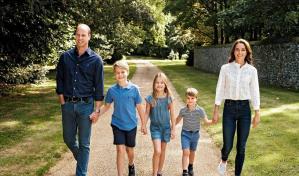 William y Kate celebran su primera Navidad como príncipes de Gales con una postal muy diferente