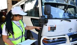 Intrant asegura inspecciones vehiculares reducen accidentes de tránsito