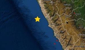 Un sismo de magnitud 4.8 se sintió en Lima, sin causar daños