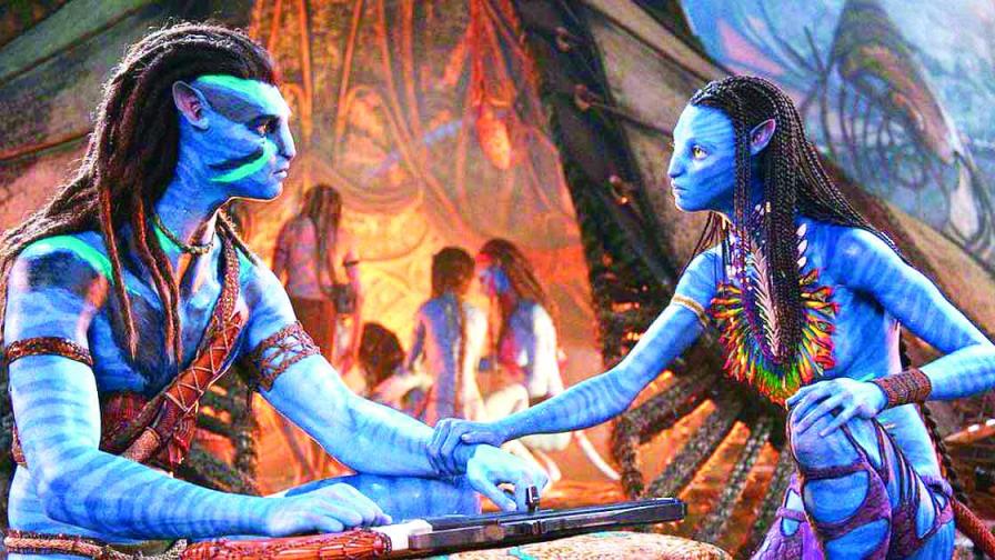 La película Avatar 2 en las salas de cine