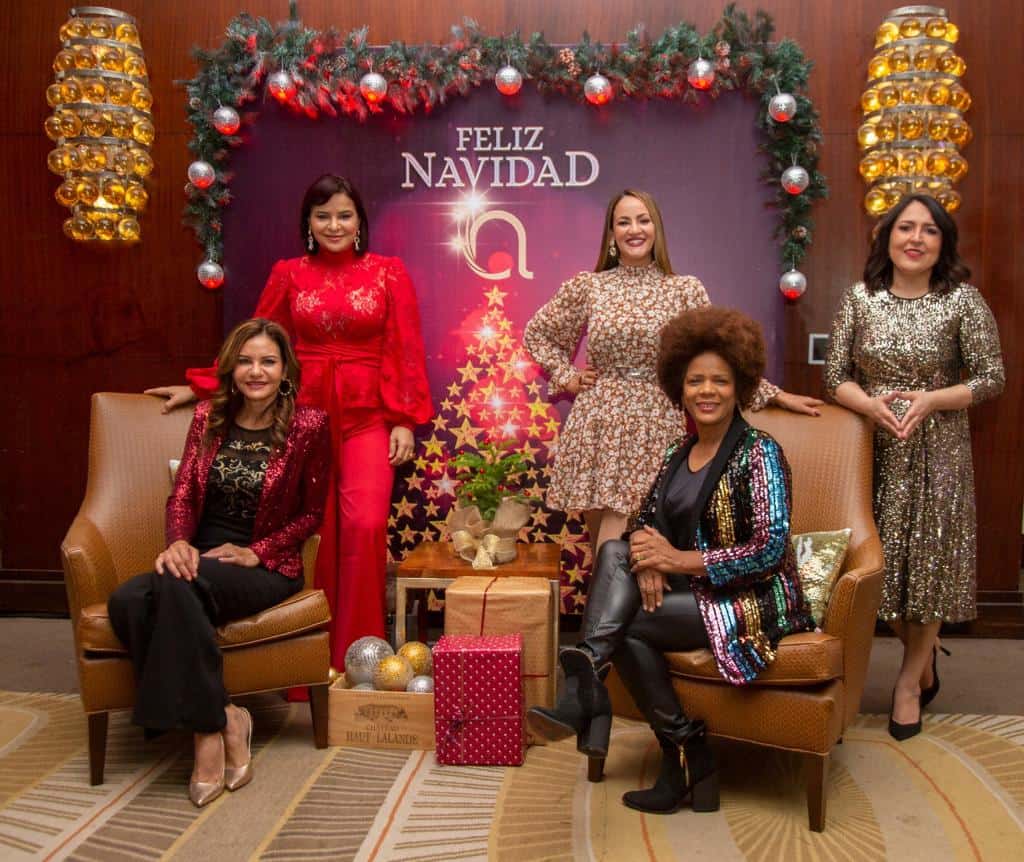 Celeste Pérez, Melkis Díaz, Marivell Contreras, Wanda Sánchez y Emelyn Baldera.