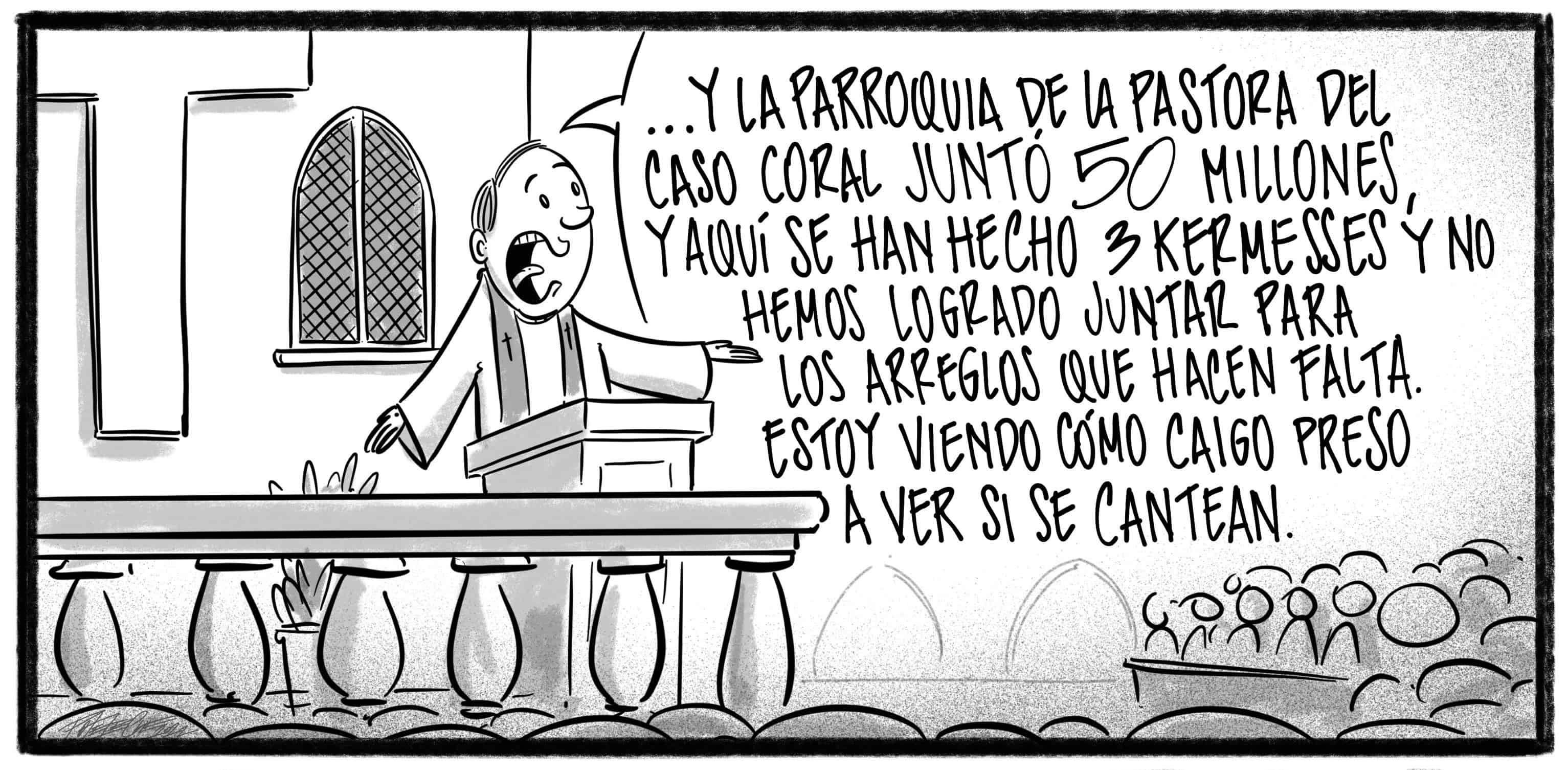 Caricatura de Noticiero Poteleche 16 diciembre 2022