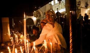 Belén está atestada de turistas navideños después de la pandemia