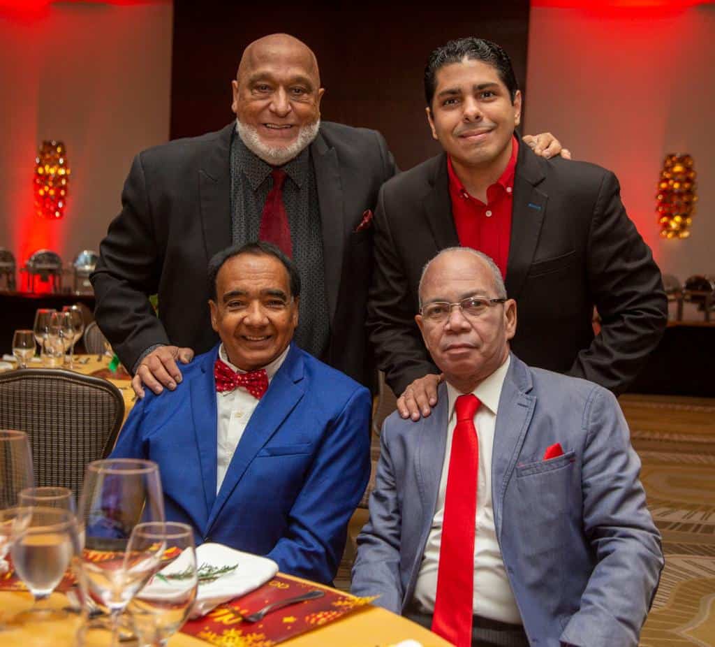 Sigfrido Sarita, Samir saba, José Tejeda Martínez y Eugenio Pe´rez.