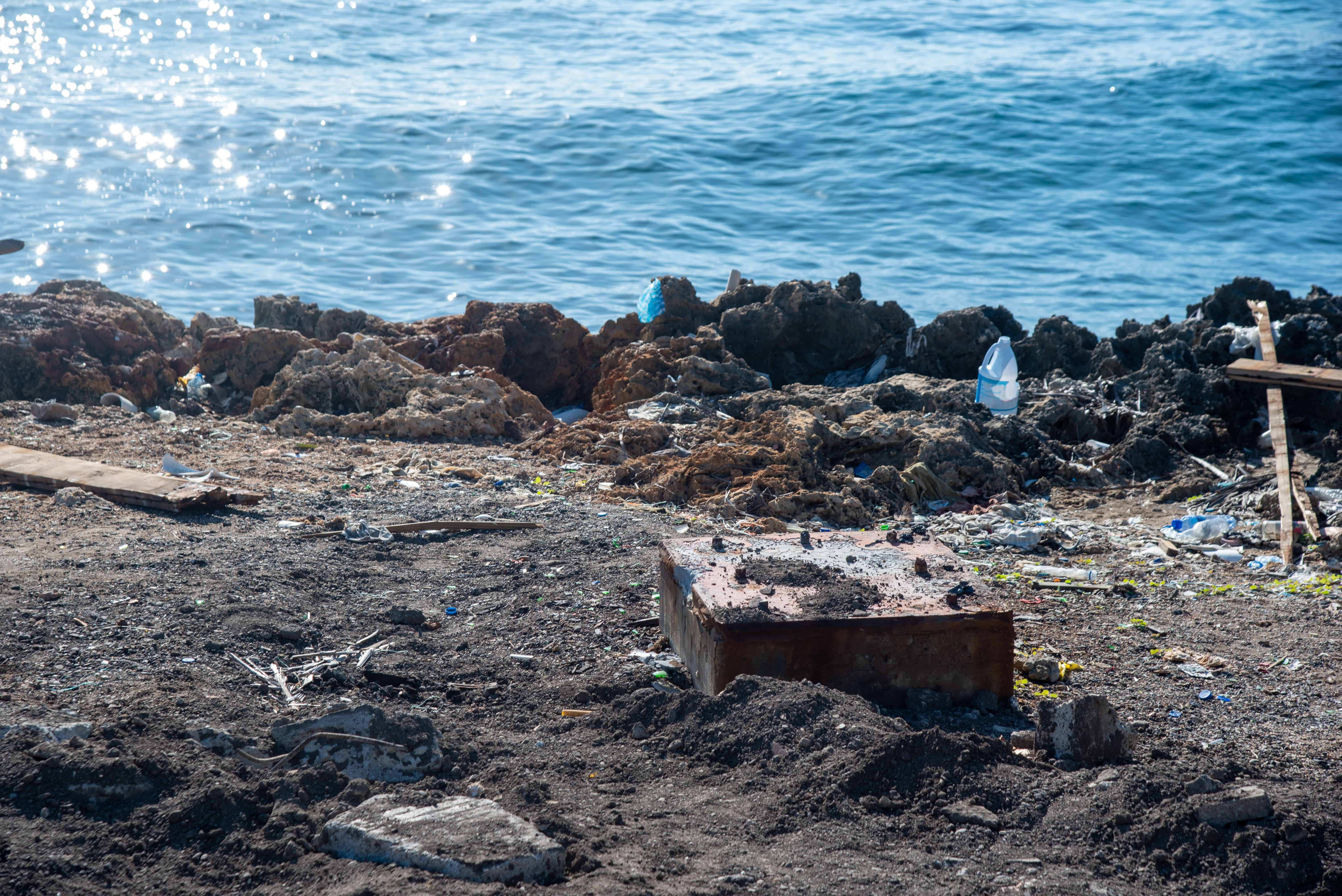 Otro lugar donde había una plataforma.