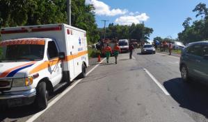 Accidente m&uacute;ltiple en autopista Duarte habr&iacute;a sido provocado por falta de se&ntilde;alizaci&oacute;n e imprudencia de patanista