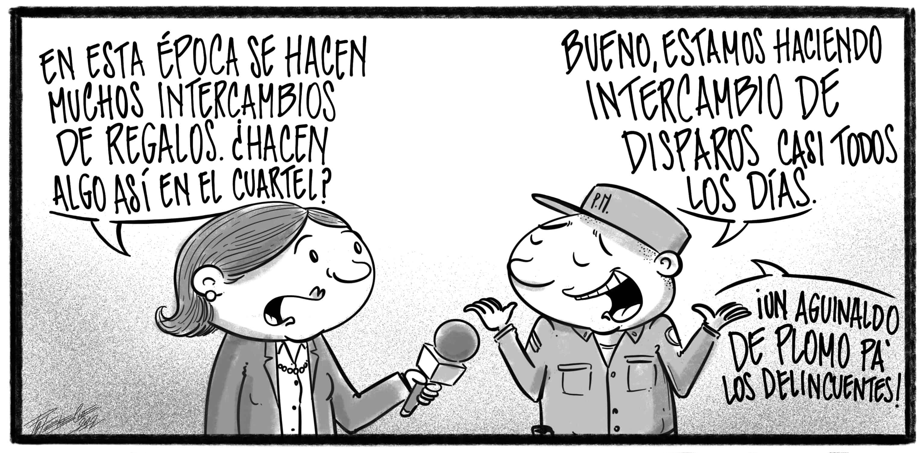 Caricatura de Noticiero Poteleche 17 diciembre 2022