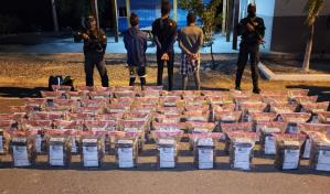 DNCD decomisó 424 paquetes de cocaína en las costas de Baní