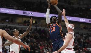 VIDEO | Knicks ganan a Bulls con gran puntería de triples ayer en la NBA
