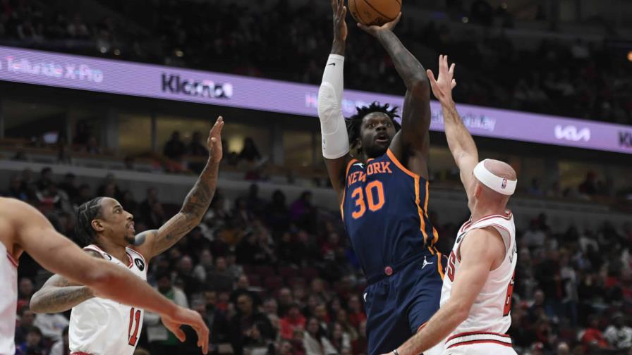 VIDEO | Knicks ganan a Bulls con gran puntería de triples ayer en la NBA