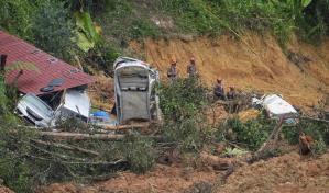 Ya son 24 las víctimas mortales del deslizamiento de tierra en Malasia