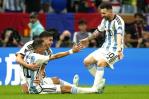 Argentina domina 2-0 la primera mitad de la final del Mundial