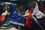 Aficionados confortan a Francia tras derrota en la final