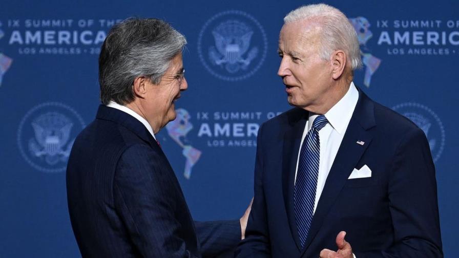 Biden y Lasso se reúnen hoy con el foco en violencia, comercio y migración