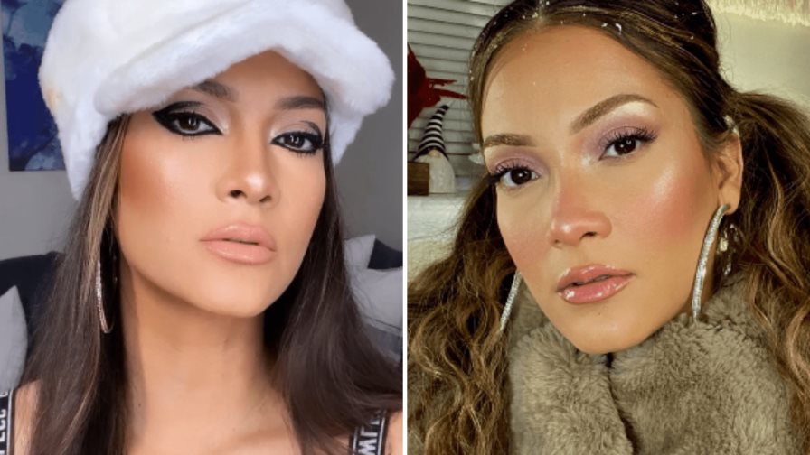 La influencer dominicana que tras maquillarse luce idéntica a Jennifer López La influencer dominicana que tras maquillarse luce idéntica a Jennifer López