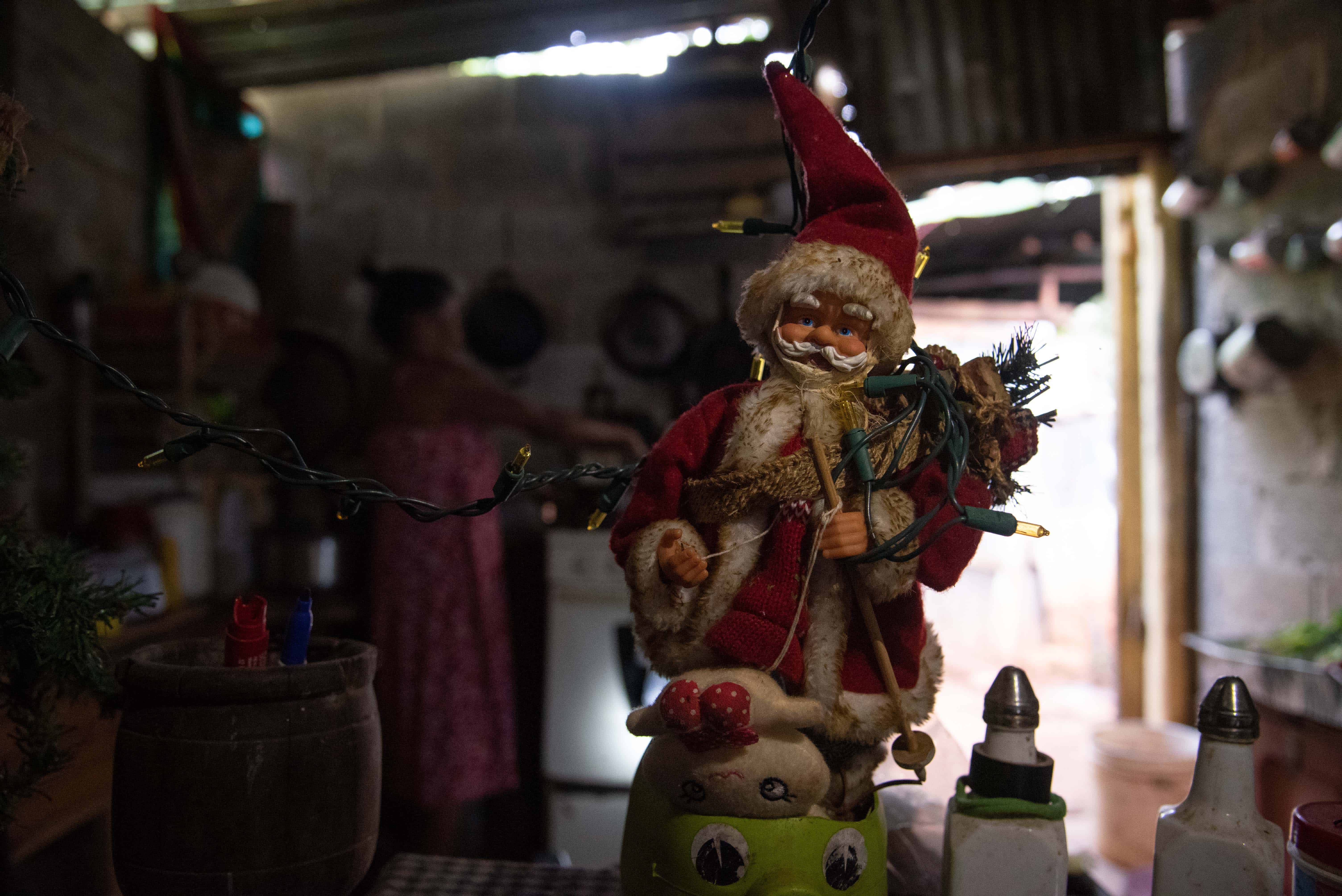 Pese a todo se mantiene el espiritu de la Navidad.