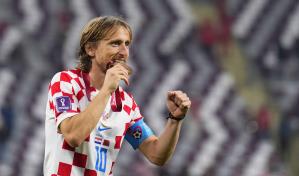 Lo que dijo Modric luego de ganar a Marruecos y subir al podio