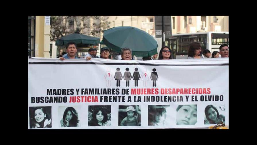 Más de 10,000 denuncias por mujeres desaparecidas en Perú en lo que va de año