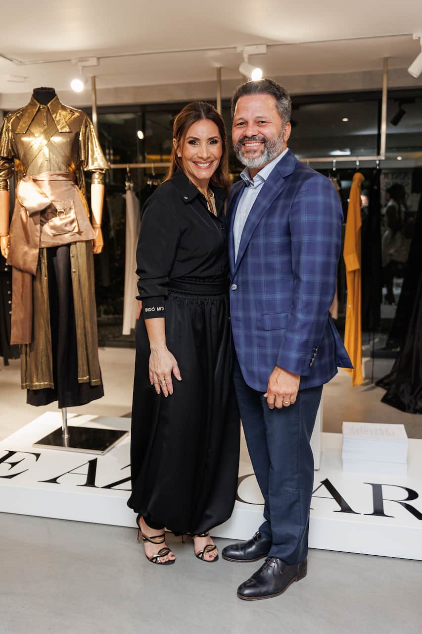 Karina Cortorreal y Eduardo Cruz.