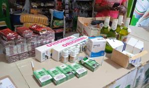 Digemaps decomisa bebidas alcohólicas, cigarrillos y estimulantes sexuales en Peravia