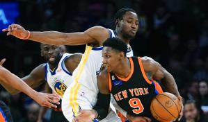 VIDEO | Knicks vencen a Warriors y ligan ocho victorias seguidas