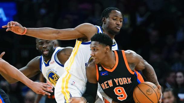VIDEO | Knicks vencen a Warriors y ligan ocho victorias seguidas