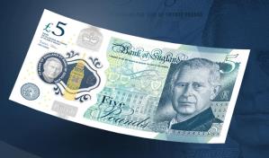 El Banco de Inglaterra revela los billetes con la imagen del rey Carlos III