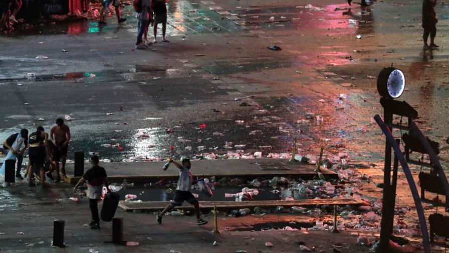 Disturbios en Buenos Aires tras masivo festejo por el triunfo mundialista