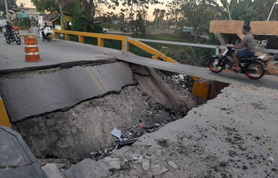 Obras Públicas iniciará la próxima semana la construcción del puente que colapsó en La Otra Banda