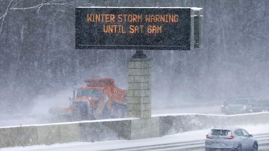 Caen temperaturas en EEUU; inminente tormenta invernal