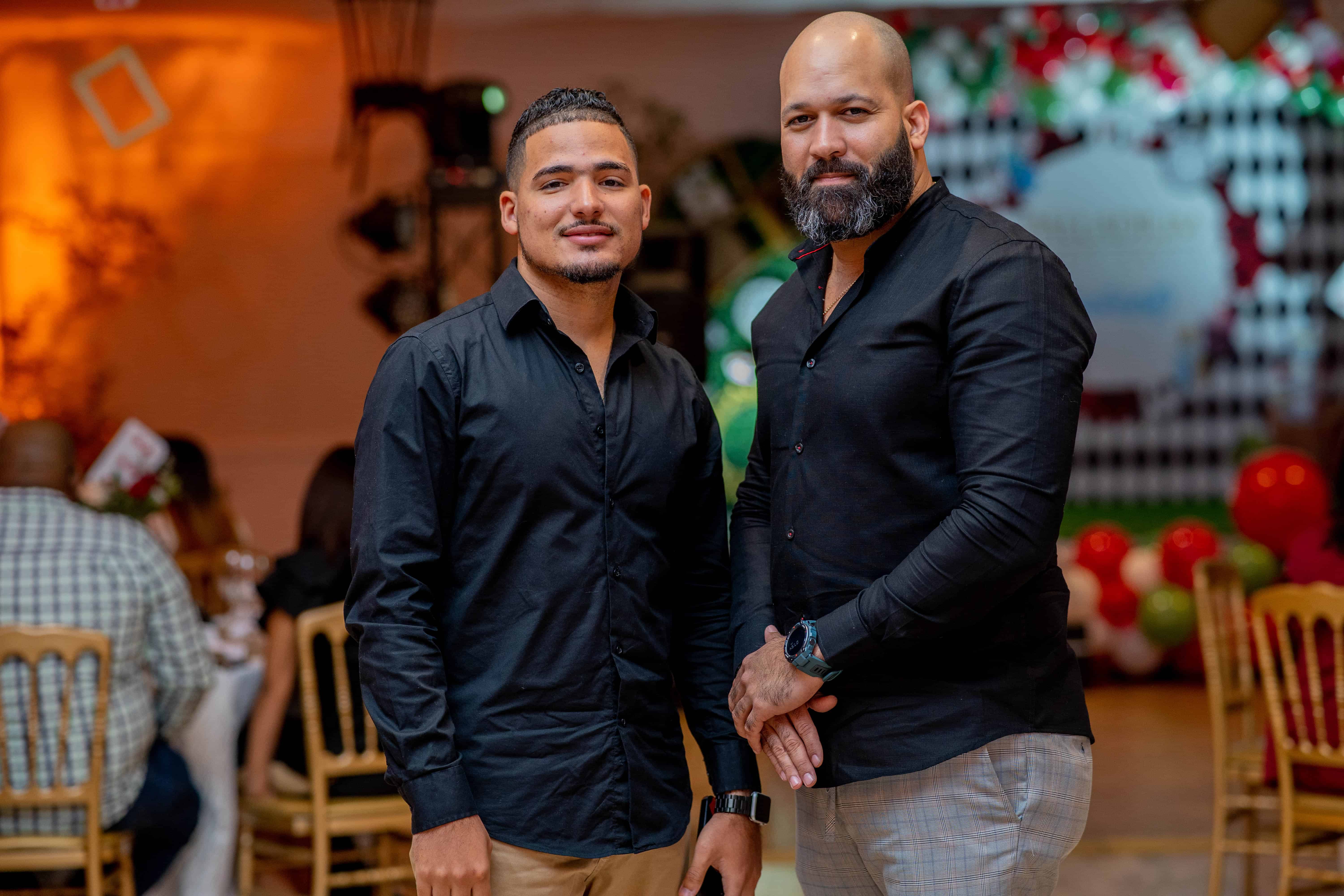 Anthony Almonte y Yovanny Romero.