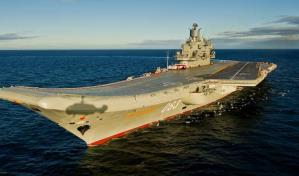 Rusia confirma un incendio en el portaaviones Almirante Kuznetsov
