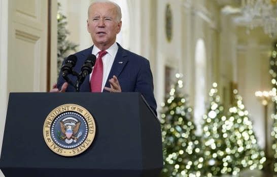 EEUU: Biden pide desechar el veneno y empezar el año con bondad