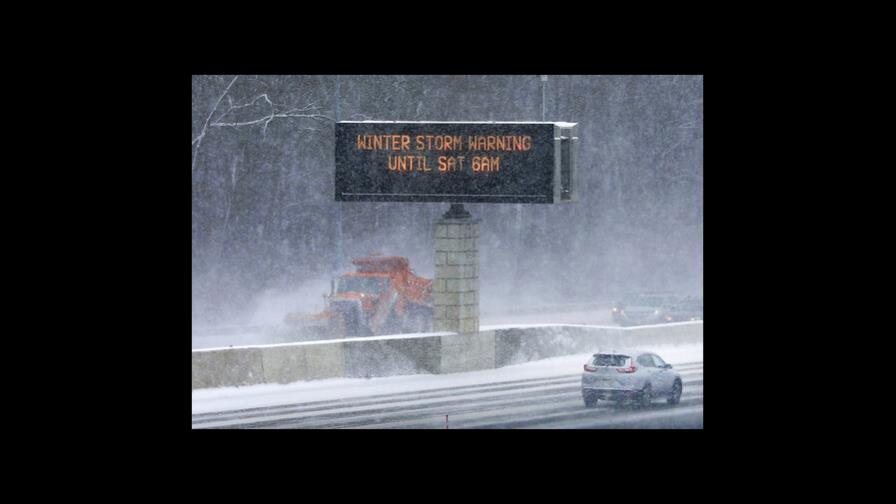 Tormenta invernal: emiten advertencia de ciclón bomba en EEUU