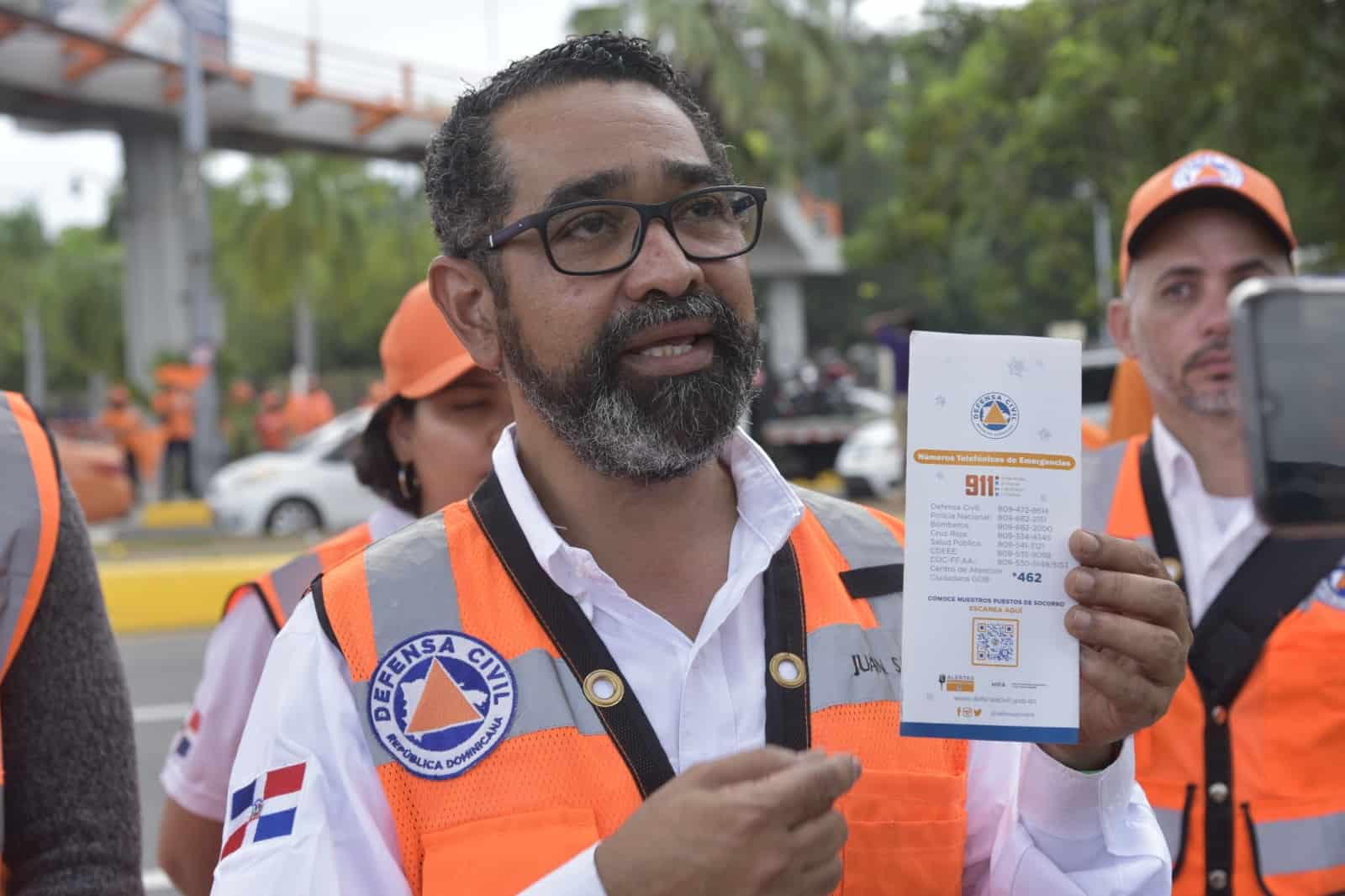 El director de la Defensa Civil, Juan Salas.