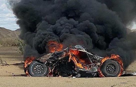 Todavía Francia investiga como atentado la explosión de un vehículo del último Dakar