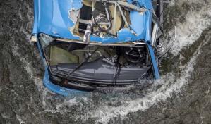 Cuatro muertos por la ca&iacute;da de un autob&uacute;s en un r&iacute;o en Espa&ntilde;a