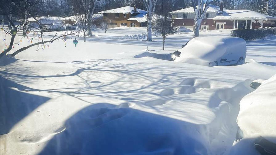 Mucho frío y poca nieve, así han pasado la tormenta invernal los dominicanos en NY