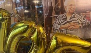 María Cristina Camilo, la alegre Maíta pionera de la televisión, cumplió 105 años