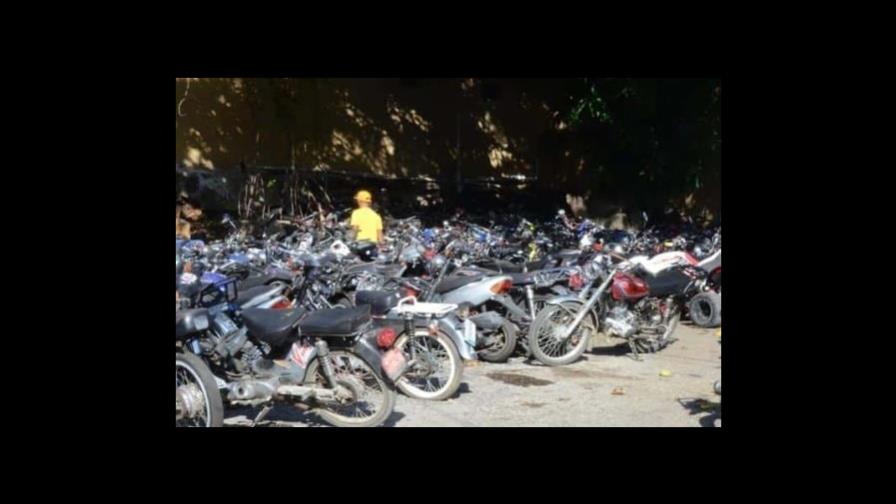 Policía informa recuperación de 20 motocicletas reportadas como robadas