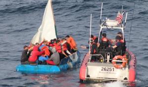 Una quincena de balseros cubanos llega a los Cayos de Florida