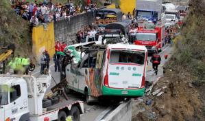 Accidentes de tránsito dejan 76 muertos en fin de semana navideño en Colombia