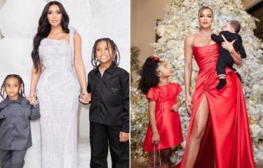 Kim Kardashian pasa Navidad con su familia en lujosa fiesta - Diario Libre