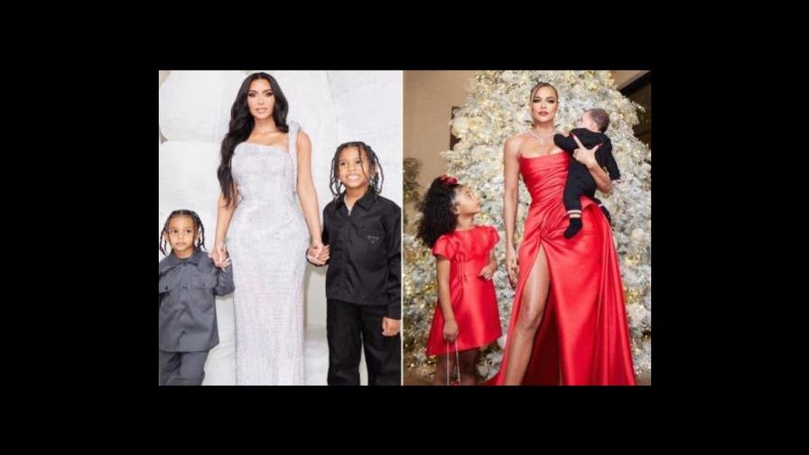 La lujosa fiesta navideña de la familia Kardashian- Jenner